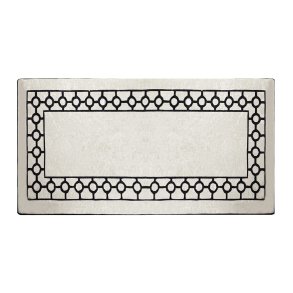 TEPPI Bague Hall gulvtppe, m. mnster, rektangulr - multifarvet polyester (80x200)