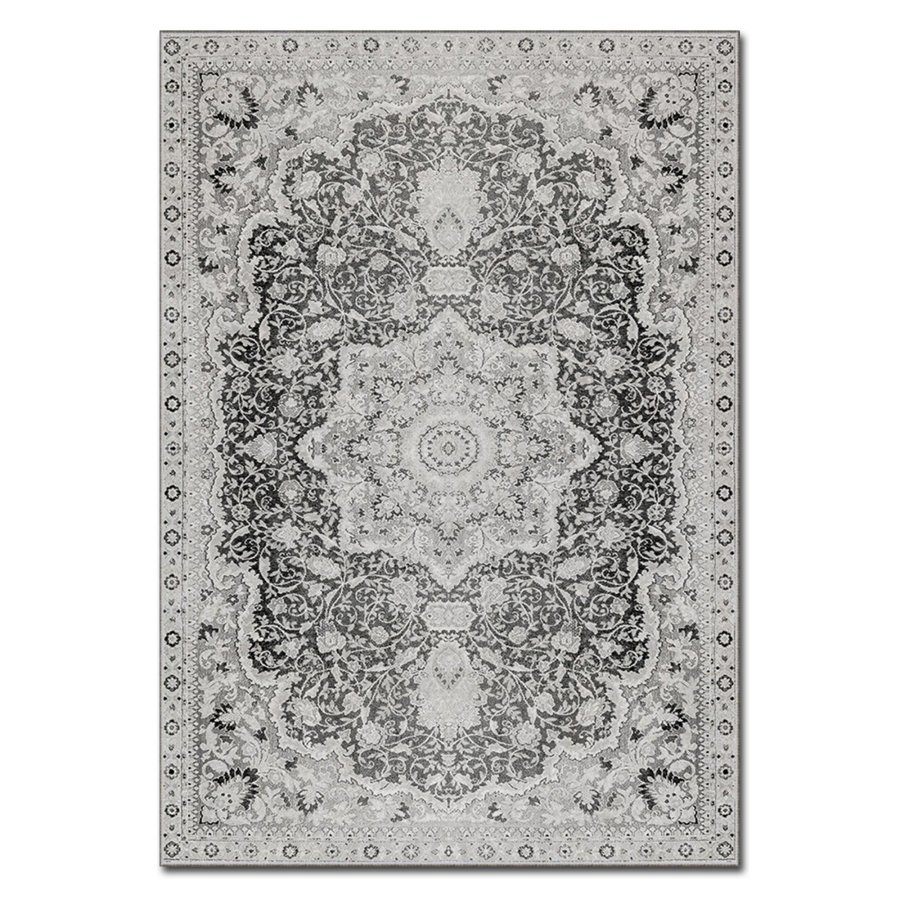 TEPPI ASR gulvtppe, m. mnster, rektangulr - multifarvet polyester (160x230)