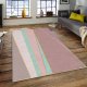 TEPPI ASR gulvtppe, m. mnster, rektangulr - multifarvet polyester (160x230)