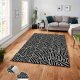 TEPPI ASR gulvtppe, m. mnster, rektangulr - multifarvet polyester (160x230)