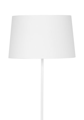 TK Maja gulvlampe - hvid stof og hvidt metal