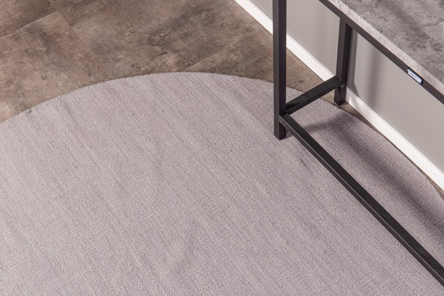 VENTURE DESIGN Rise sidebord, rektangulr - betongr papirlaminat og sort stl (110x30)