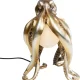 KARE DESIGN Animal Octopus bordlampe - hvid glas og guld polyresin