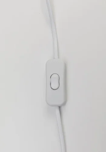 KARE DESIGN Animal Rabbit bordlampe - rosa linnedhr og hvid polyresin/stl (H:50cm)