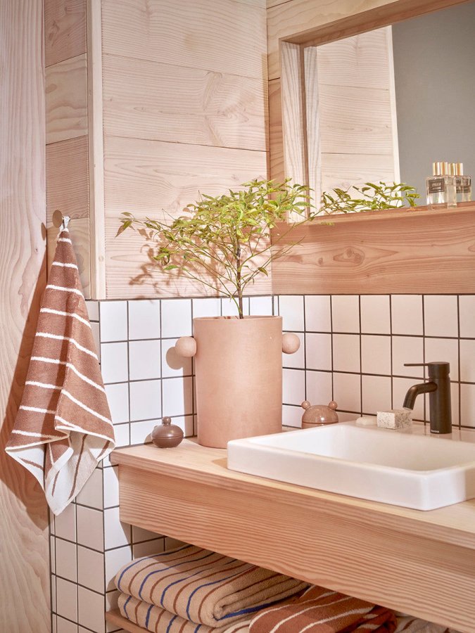 OYOY LIVING Rina knage, Stor - brstet messing (st af 2)