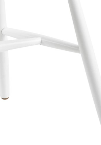ACT NORDIC Riano spisebordsstol - hvid birketr
