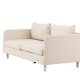 VENTURE DESIGN Zero 2 pers. sofa - beige polyester og natur gummitr
