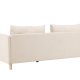 VENTURE DESIGN Zero 2 pers. sofa - beige polyester og natur gummitr