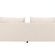 VENTURE DESIGN Zero 2 pers. sofa - beige polyester og natur gummitr