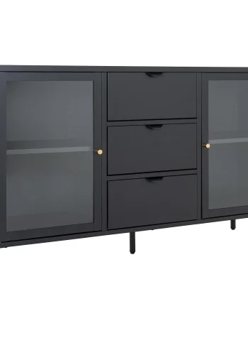 House Nordic sknk med glaslger, sort