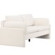 VENTURE DESIGN Vindel 2 pers. sofa - hvid polyester bamsestof