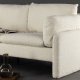 VENTURE DESIGN Vindel 2 pers. sofa - hvid polyester bamsestof