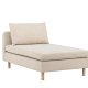 VENTURE DESIGN Zero daybed - beige polyester og natur gummitr