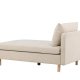 VENTURE DESIGN Zero daybed - beige polyester og natur gummitr