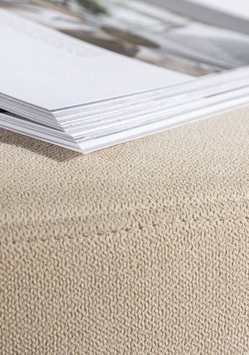 VENTURE DESIGN Zero daybed - beige polyester og natur gummitr