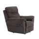 VENTURE DESIGN Taranto recliner lnestol, m. armln - brun polyester og metal