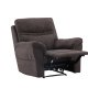 VENTURE DESIGN Taranto recliner lnestol, m. armln - brun polyester og metal