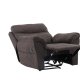 VENTURE DESIGN Taranto recliner lnestol, m. armln - brun polyester og metal