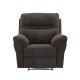 VENTURE DESIGN Taranto recliner lnestol, m. armln - brun polyester og metal