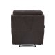 VENTURE DESIGN Taranto recliner lnestol, m. armln - brun polyester og metal