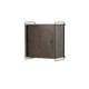 VENTURE DESIGN Paris vgskab, m. 2 skydelger - mocca MDF (61x35x67,8cm)