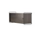 VENTURE DESIGN Paris vgskab, m. 2 skydelger - mocca MDF (61x35 (121x35x48cm)