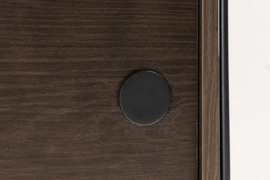 VENTURE DESIGN Paris vgskab, m. 2 skydelger - mocca MDF (61x35 (121x35x48cm)