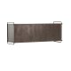 VENTURE DESIGN Paris vgskab, m. 2 skydelger - mocca MDF (61x35 (121x35x48cm)