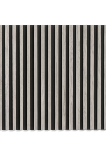 VENTURE DESIGN Pau vgpanel sengegavl - sort/hvidvasket MDF (B94,5xH80xD2,8)