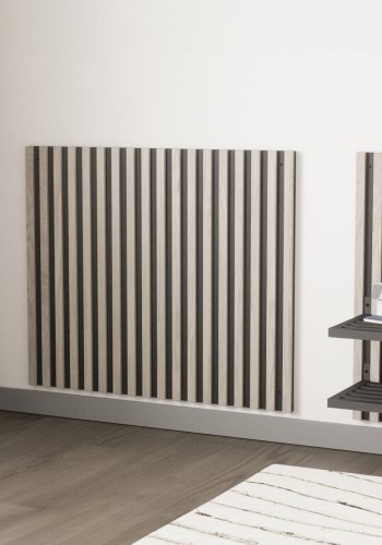 VENTURE DESIGN Toulon vgpanel natbord - sort/hvidvasket melamin MDF (B40,5xH80xD2,8)