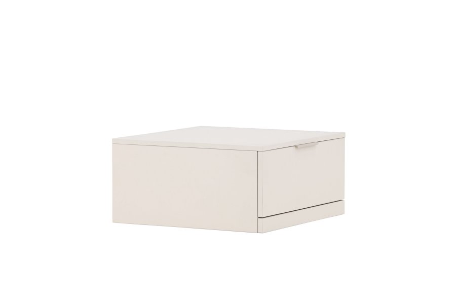 VENTURE DESIGN Nice opbevaringsskuffe, kvadratisk - beige melamin (60x60x29,3cm)