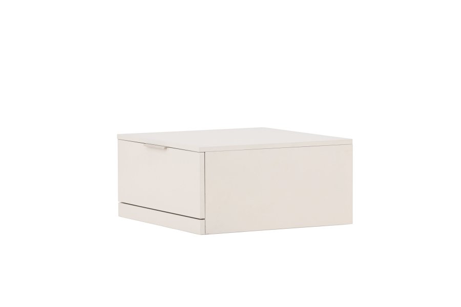 VENTURE DESIGN Nice opbevaringsskuffe, kvadratisk - beige melamin (60x60x29,3cm)