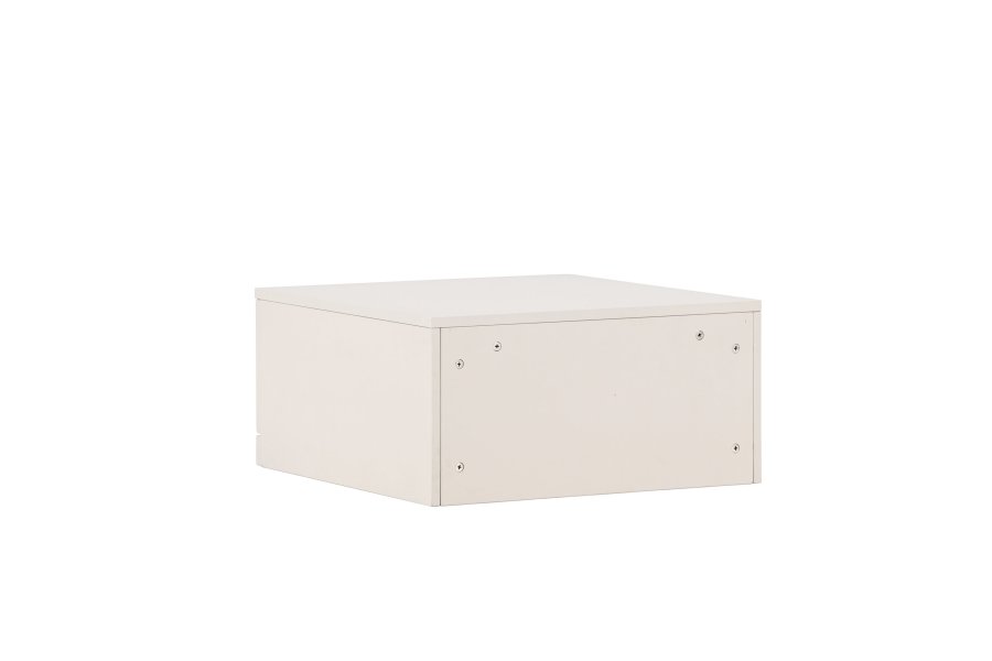 VENTURE DESIGN Nice opbevaringsskuffe, kvadratisk - beige melamin (60x60x29,3cm)