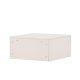 VENTURE DESIGN Nice opbevaringsskuffe, kvadratisk - beige melamin (60x60x29,3cm)