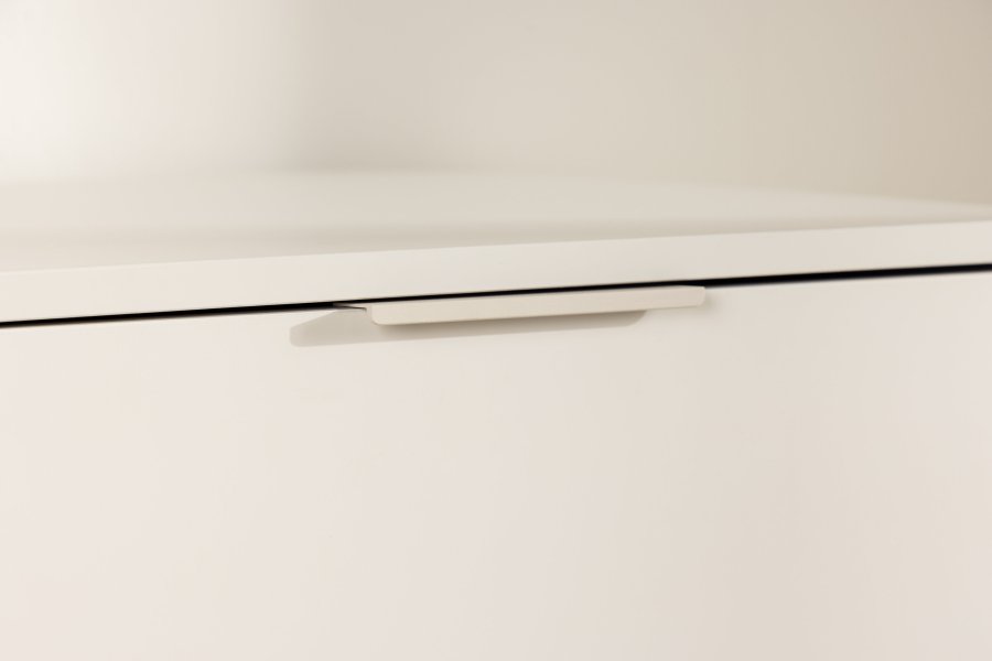 VENTURE DESIGN Nice opbevaringsskuffe, kvadratisk - beige melamin (60x60x52cm)