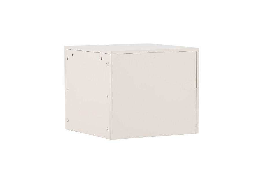 VENTURE DESIGN Nice opbevaringsskuffe, kvadratisk - beige melamin (60x60x52cm)