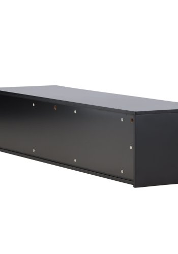 VENTURE DESIGN Frihamn vgskab, m. 2 skuffer - sort MDF