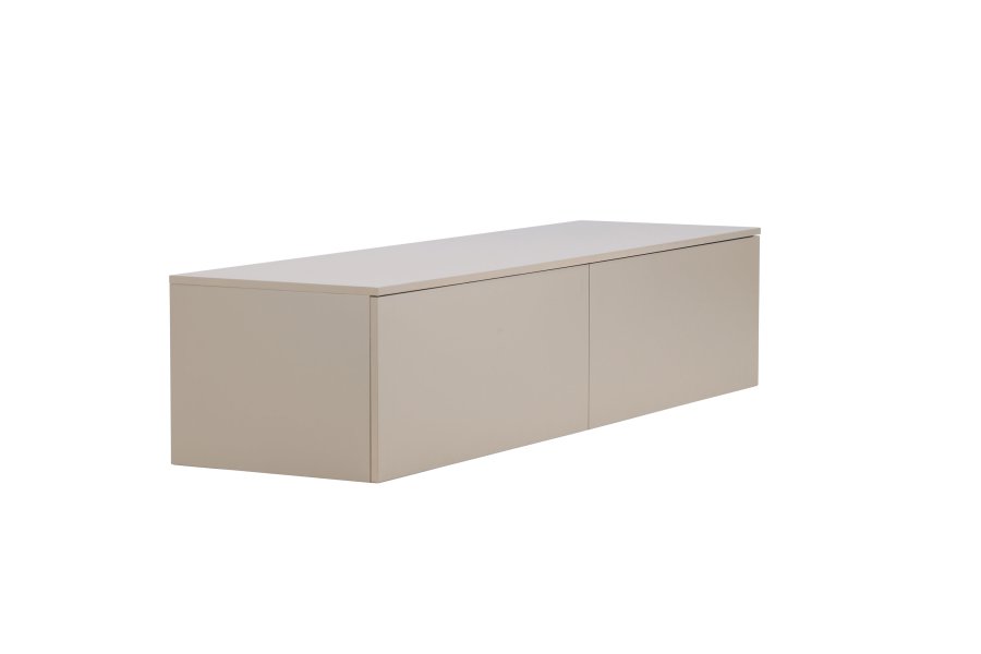 VENTURE DESIGN Frihamn vgskab, m. 2 skuffer - beige MDF