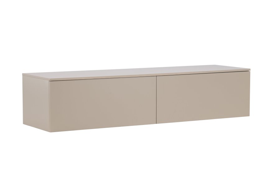 VENTURE DESIGN Frihamn vgskab, m. 2 skuffer - beige MDF