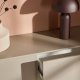VENTURE DESIGN Frihamn vgskab, m. 2 skuffer - beige MDF