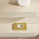 VENTURE DESIGN Glow vghylde - beige MDF (st med 3)
