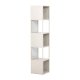VENTURE DESIGN Buenos Aires reol, m. 4 hylder, kvadratisk - beige stl