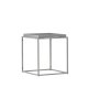 VENTURE DESIGN Porto Alegre sidebord, kvadratisk - mrkegr stl (45x45)