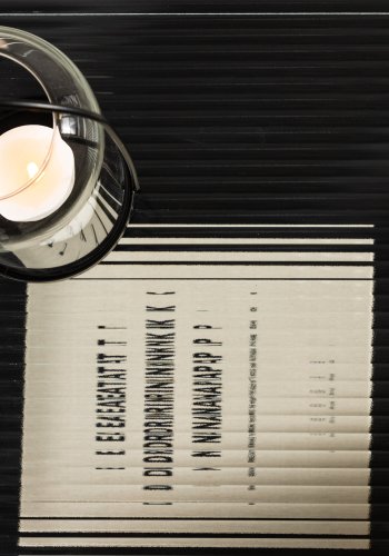 VENTURE DESIGN Campinas sofabord, m. 1 hylde - glas og sort stl (90x60)