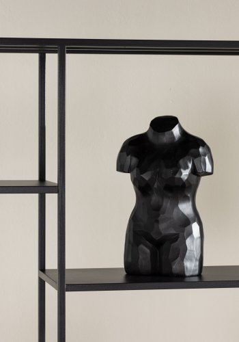 VENTURE DESIGN El Alto reol, m. 6 hylder - sort stl