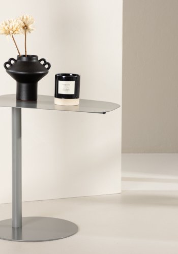 VENTURE DESIGN San Jose sidebord, rektangulr - lysegr stl (50x38)