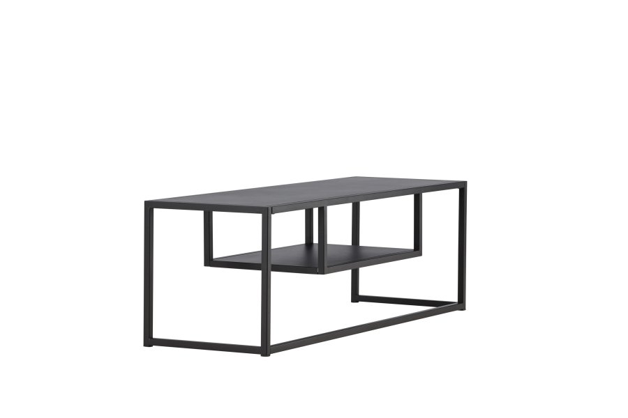 VENTURE DESIGN Riverside TV-bord, m. 1 hylde - sort stl (120x40)