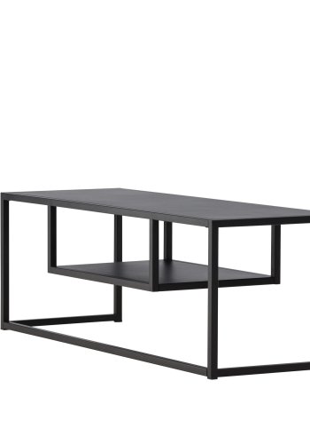VENTURE DESIGN Riverside TV-bord, m. 1 hylde - sort stl (120x40)