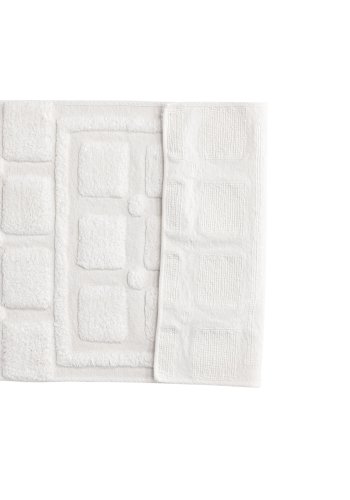 VENTURE DESIGN Putte bademtte, rektangulr - hvid bomuld (60x90)