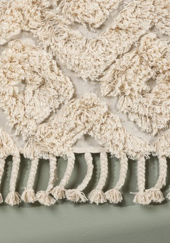 VENTURE DESIGN Hilda vgtppe, rektangulr - offwhite bomuld (50x80)